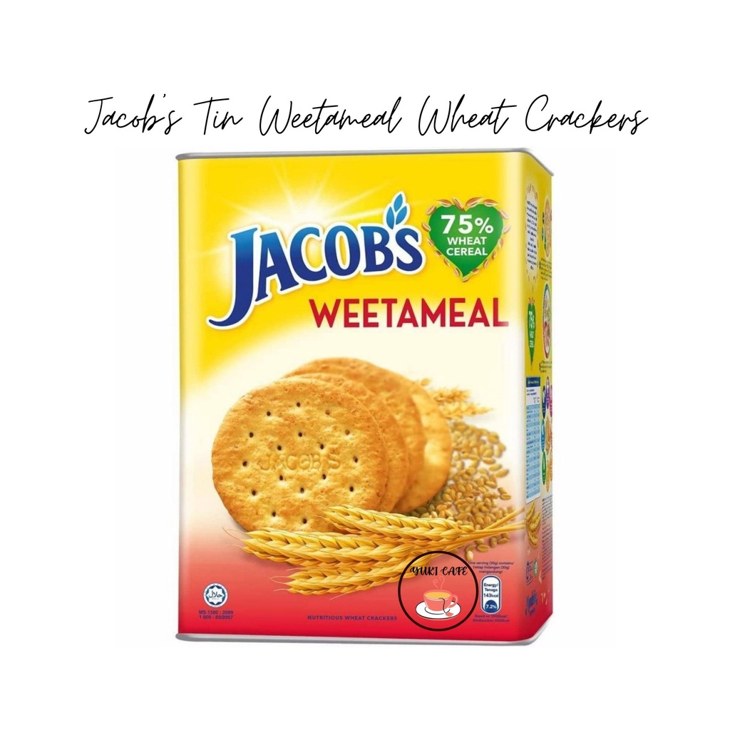 

BISKUIT - JACOB’S TIN WEETAMEAL WHEAT CRACKERS