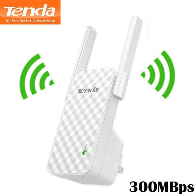 TENDA N300 Universal Wireless Range Extender 300Mbps - A9