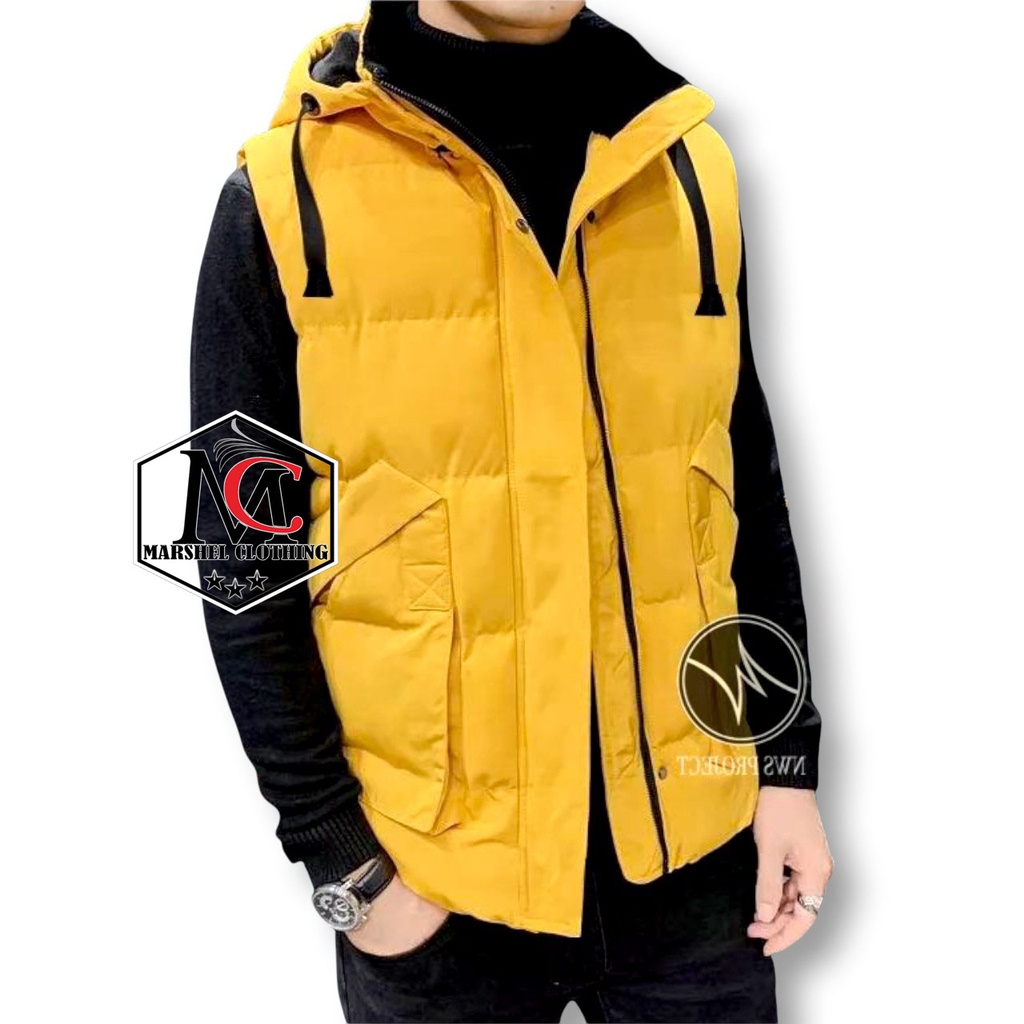 RCL - Rompi Parasut Tebal Pria Original NWS Project - Jaket Rompi Hoodie Bisa Dilepas Anti Air / ROMPI HOODIE NWS ORIGINAL - ROMPI LAPANGAN / VEST / ROMPI SERAGAM / ROMPI / ROMPI PRIA/ ROMPI