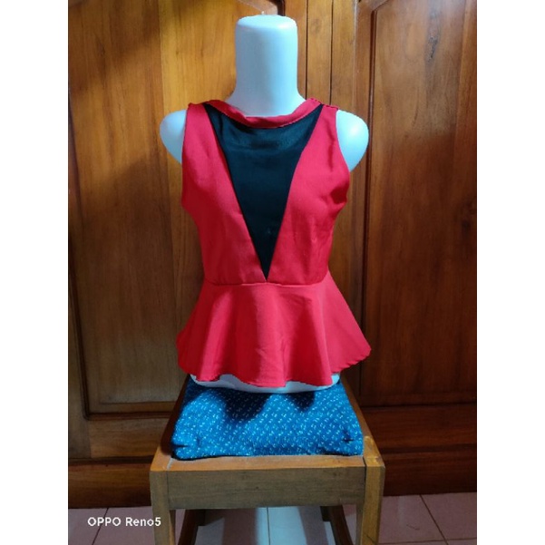 ATASAN WANITA TERBARU/ATASAN WANITA WARNA MERAH