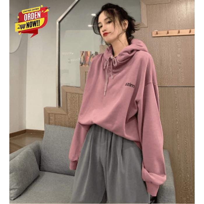 Crop Top Sweatshirt Zara Original / Sweater Cewek Branded Import  OI536 Sweater Hoodie Oversized Mo