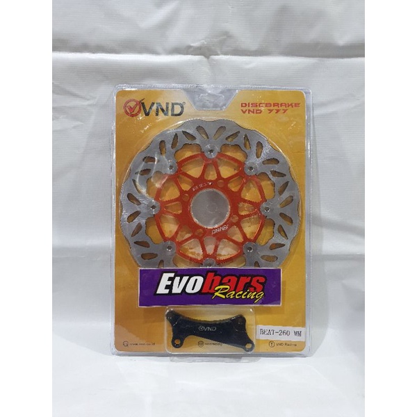 Piring Cakram Disc Cakram VND Floating 260mm Beat Scoopy Genio Vario 110 125 150 Orange