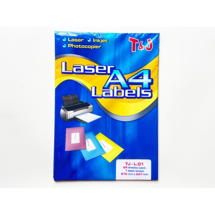 

Label T&J Laser ukuran A4 TJ -L.01 | Laser A4 Tom & Jerry