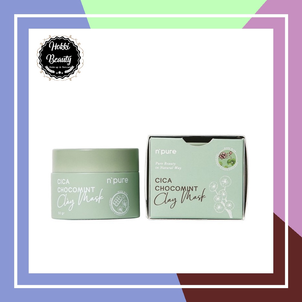 NPURE Clay Mask Centella Asiatica Chocomint