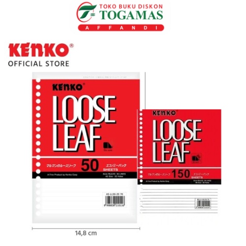 

LOOSE LEAF KENKO 50 A5 & 150 B5