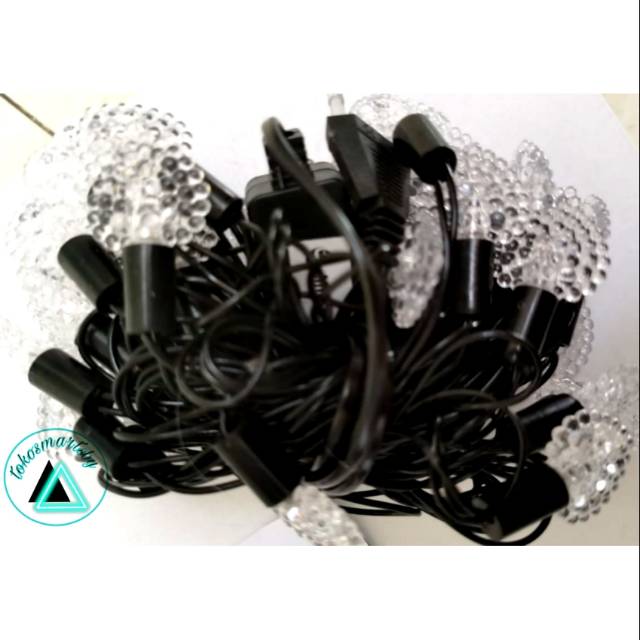 Lampu Tumblr / Tumblr Light / Lampu Natal Hati Warna Warni