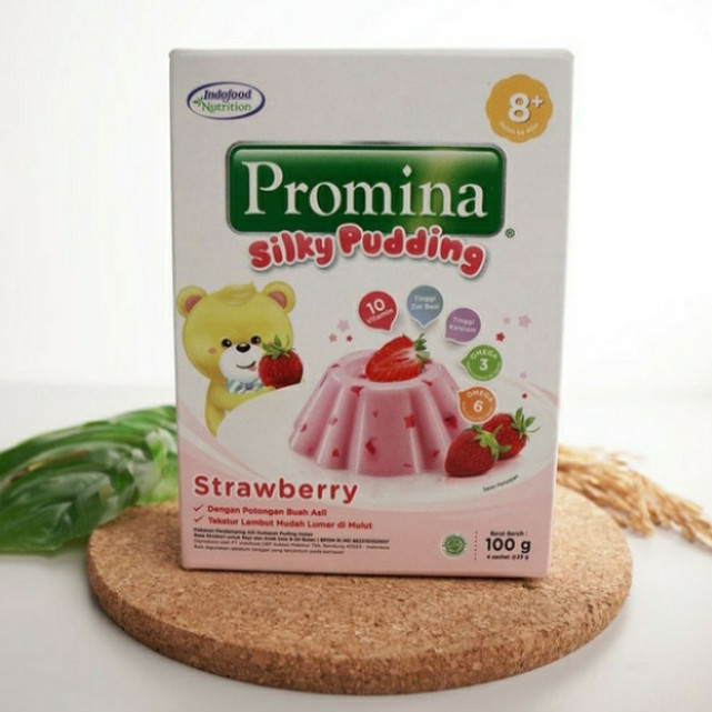 PROMINA SILKY PUDDING 100GRAM CEMILAN ANAK MAKANAN BAYI