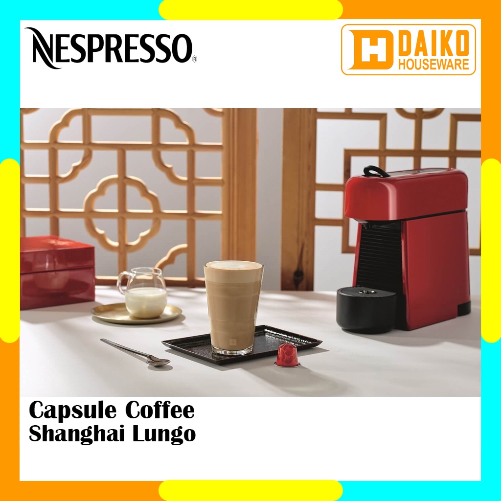 Capsule Nespresso Shanghai Lungo Original Nestle 1 Pack - Coffee World Explorations Kopi Kapsul Expired Panjang