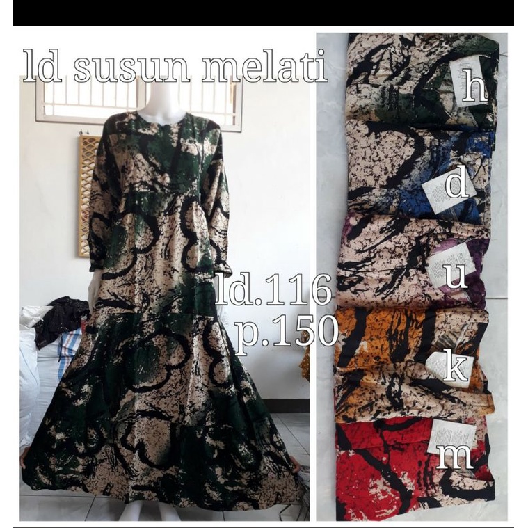 Daster gamis batik Pekalongan