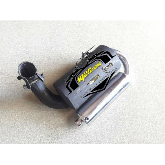 Knalpot Vespa racing knalpot vespa px standar X1 buang kiri