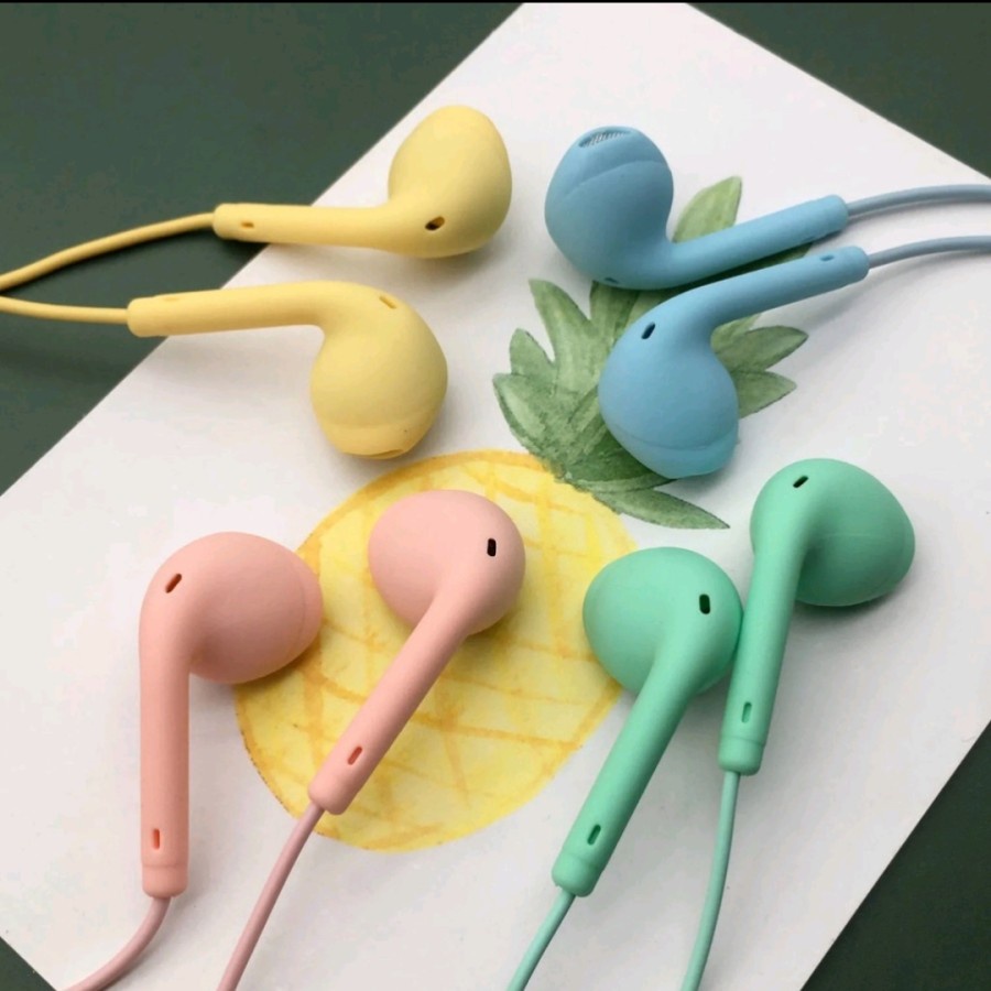 HANDSFREE U19 MACARON / MACARON MATE COLOR HIFI EXTRA BASS