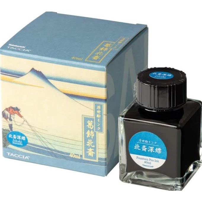 

Ink | Taccia Tfpi-Wd42-4 Fountain Pen Ink, Katsushika Hokusai, Fukaki Hanada