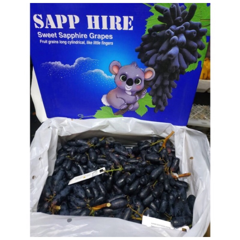 

Anggur Sweet Sapphire 1 Dus (4 KG) Fresh Import