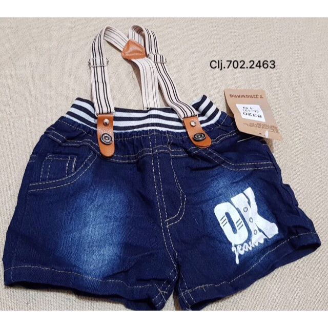 Celana pendek bayi pinggang KARET 3-1 thn / celana monyet pendek bayi / Fashion bayi Unisex