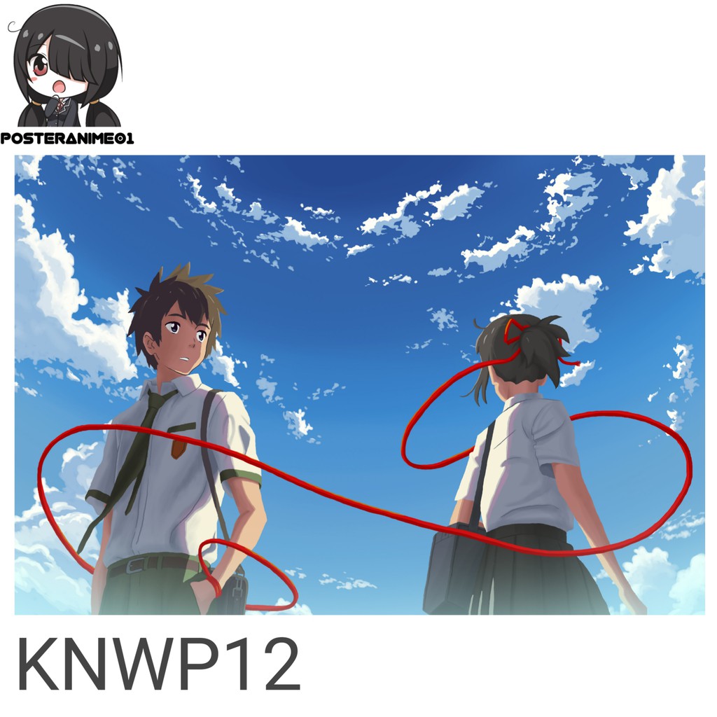 Poster Anime Kimi No Nawa #1 | Poster Kimi No Nawa-KNPW12