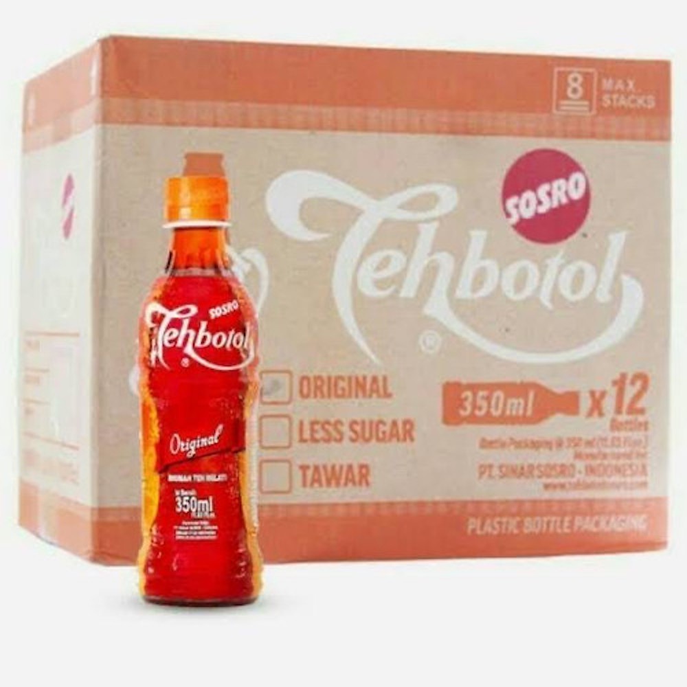 

Teh Botol Sosro Kemasan Ekonomis Bottle 350 ml [Dus x 12 Pcs]
