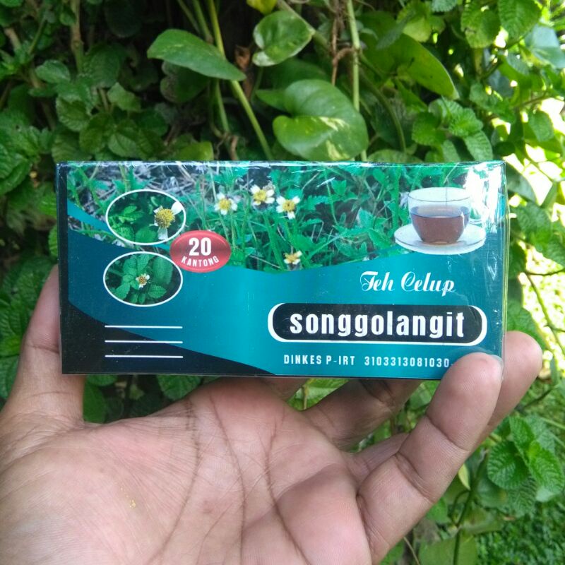 

teh celup SONGGOLANGIT anti asam urat 20sachet siap seduh