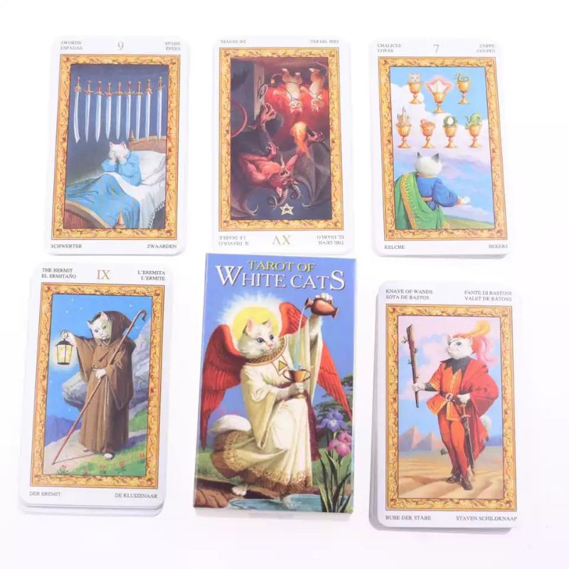 White Cats Of Tarot