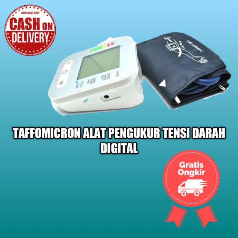 Taff Omicron / TaffOmicron RAK289 -  Alat Pengukur Tensi Tekanan Darah / Blood Pressure Digital