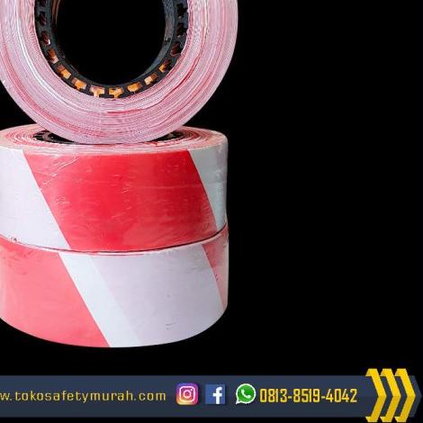 

♣ Garis Polisi Police Line Barricade Tape Safety Line 2 x 300 meter - Kuning Hitam ❀