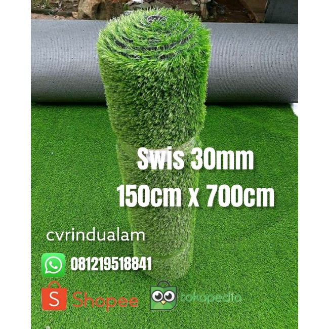 Jual Karpet Rumput Sintetis Roll Cm X Meter Terlaris Buat Taman