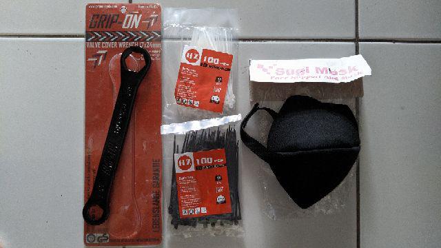 Tali Pengikat 10 Cm / Kabel Tis 100 Mm Putih ( Isi 100 Pcs )