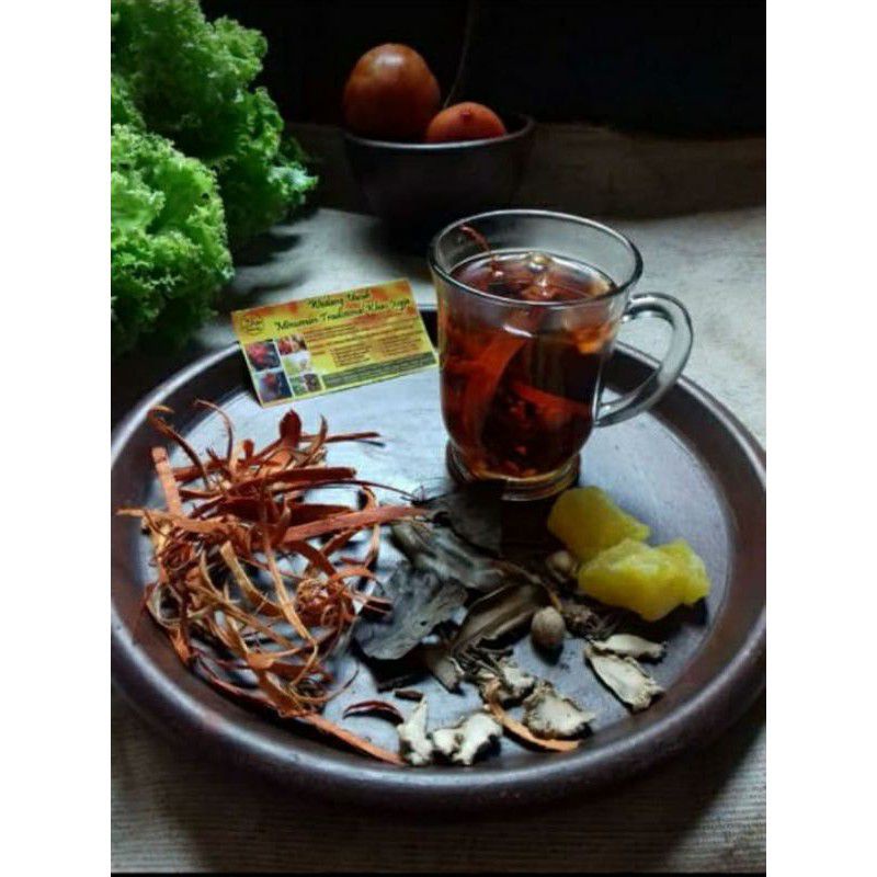 

wedang uwuh komplit rempah cabe alas / cabe puyang