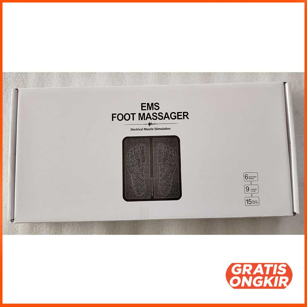 Pemijat Kaki Elektrik USB Rechargeable Pulse EMS Mat - EMS15