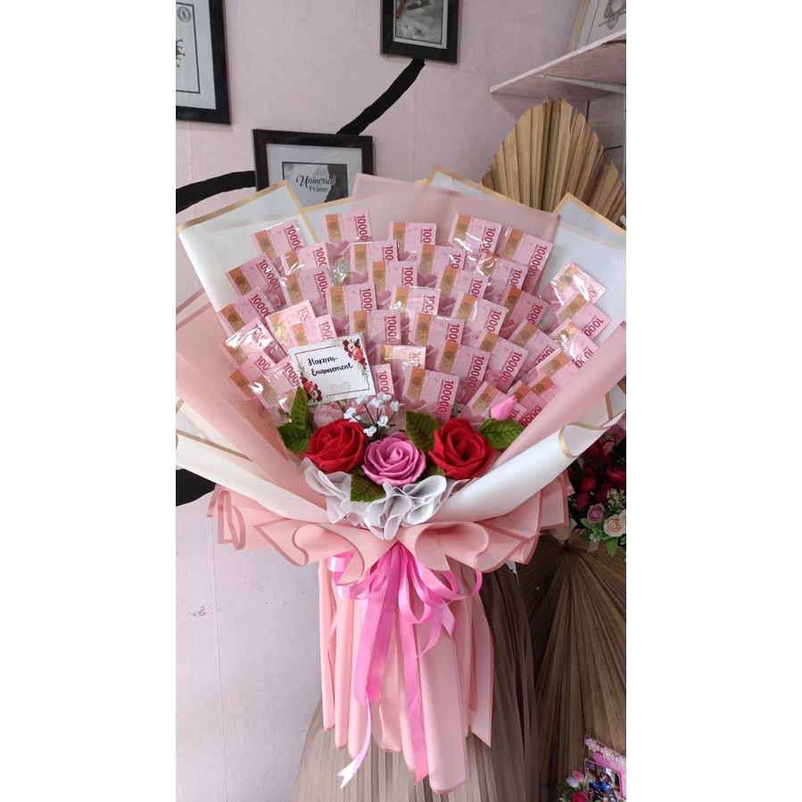 JASA BUCKET UANG / MONEY BOUQUET / BUKET MURAH / JASA BUKET KOSONGAN