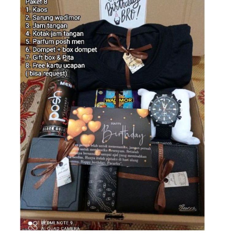 

0KADO COWOK | HAMPERS COWOK | paket kado buat cowok //ASGUB Sedang promo