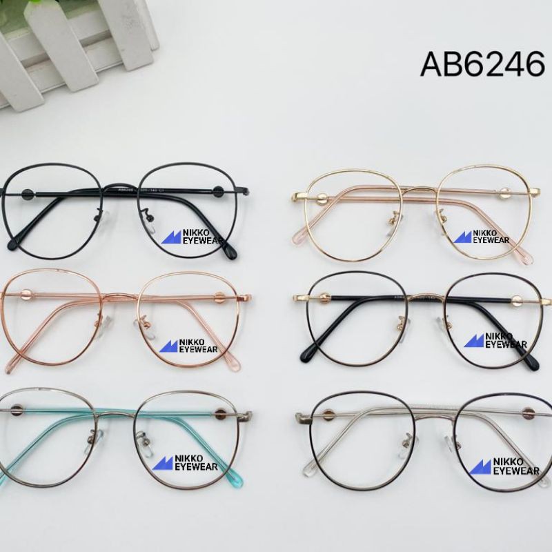 Frame Kacamata 6246,Gratis Lensa Minus,Kacamata Antiradiasi,Kacamata baca,Kacamata Korea