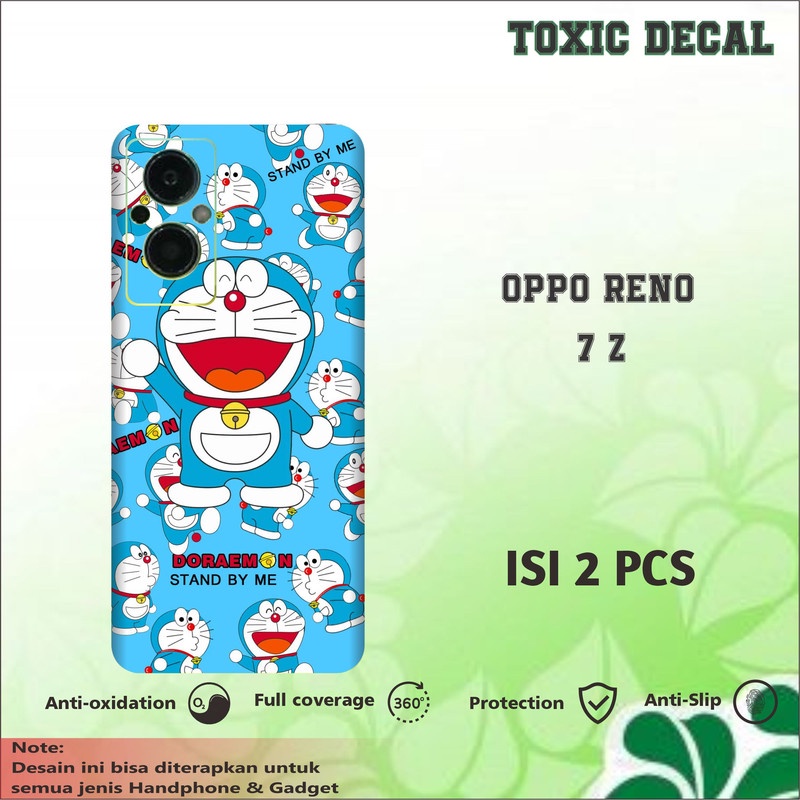 GARSKIN HANDPHONE 2PCS  OPPO RENO 7 Z DORAEMON
