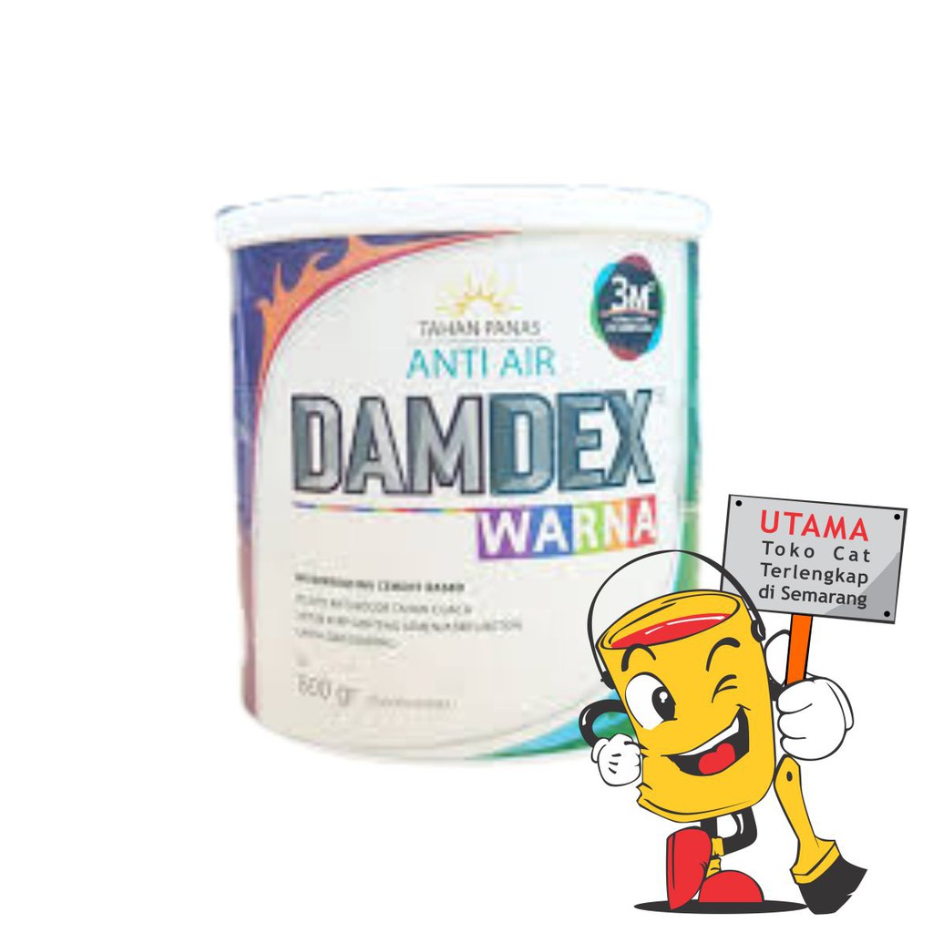 Damdex Warna Waterproofing cement based berwarna 1 ltr set