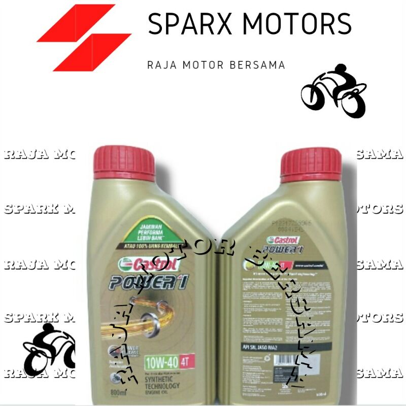 Oli Castrol 800ml Power1 CASTROL POWER 1 4TAK 800 ml