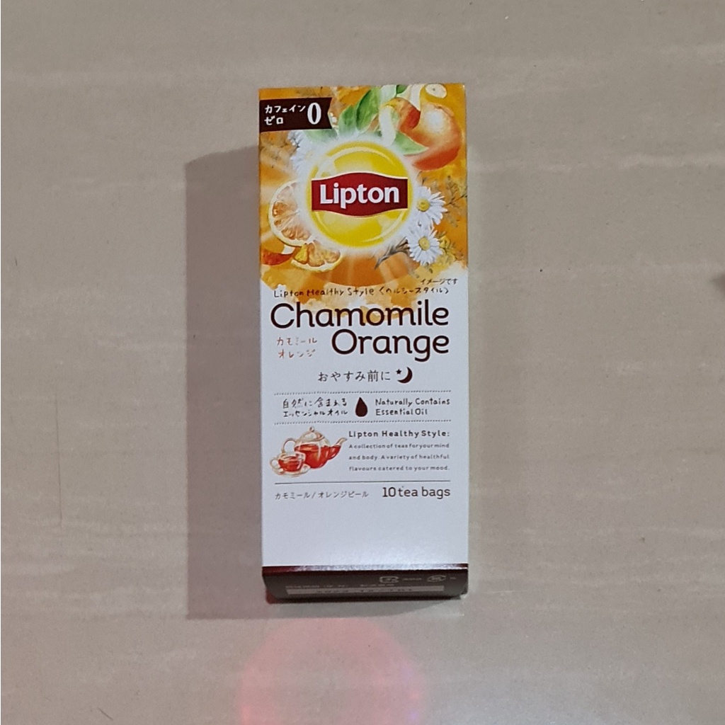 Lipton Japan Healthy Style Chamomile Orange Tea Bag 10 x 2.1 Gram