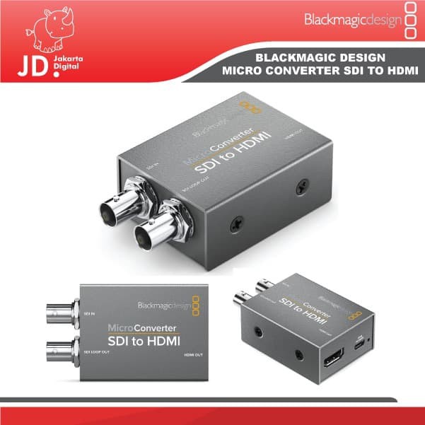 Blackmagic Design Micro Converter Sdi To Hdmi Shopee Indonesia