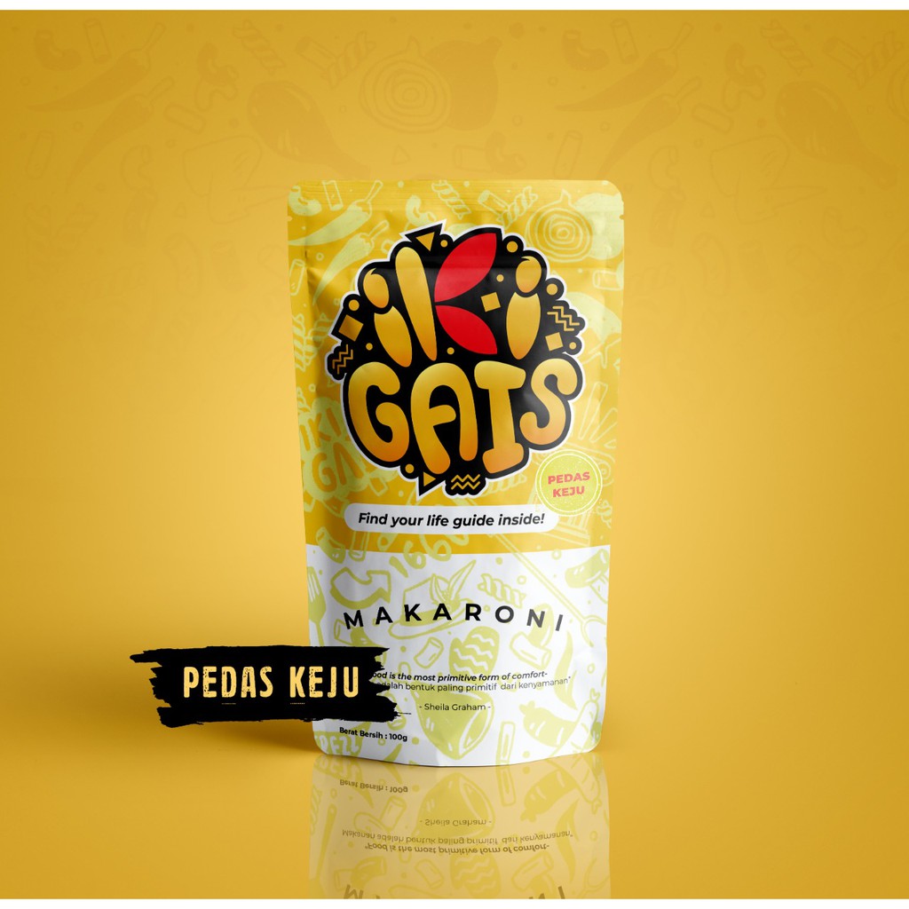 

Ikigais - Makaroni Pedas Keju