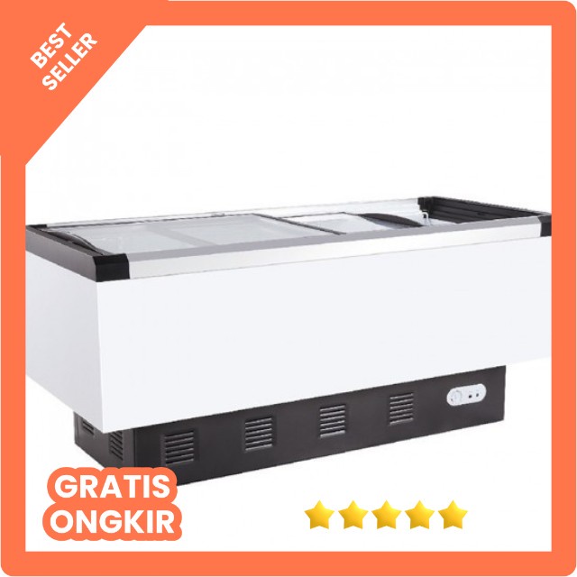 GETRA FREEZER GEA SD-566BP KULKAS ES KRIM PINTU GESER FREEZER ES CREAM SLIDING FLAT MURAH PUSAT
