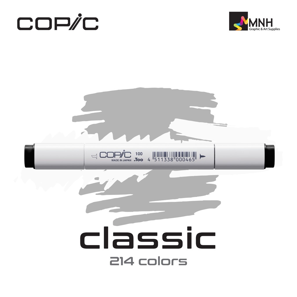 

Spidol Warna Copic Classic Marker Black Series (Satuan) 100 - 110