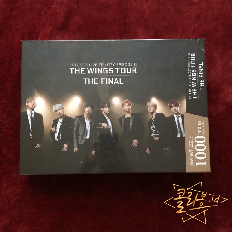 [READY] BTS Jigsaw Puzzle World Tour Poster