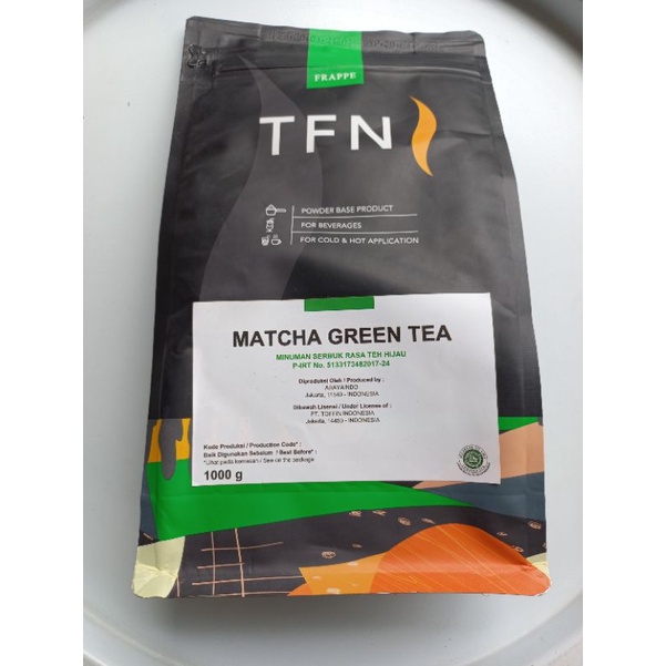 

TOFFIN PREMIUM Matcha Green Tea | Bubuk Greentea | Bubuk Minuman | Frappe Powder