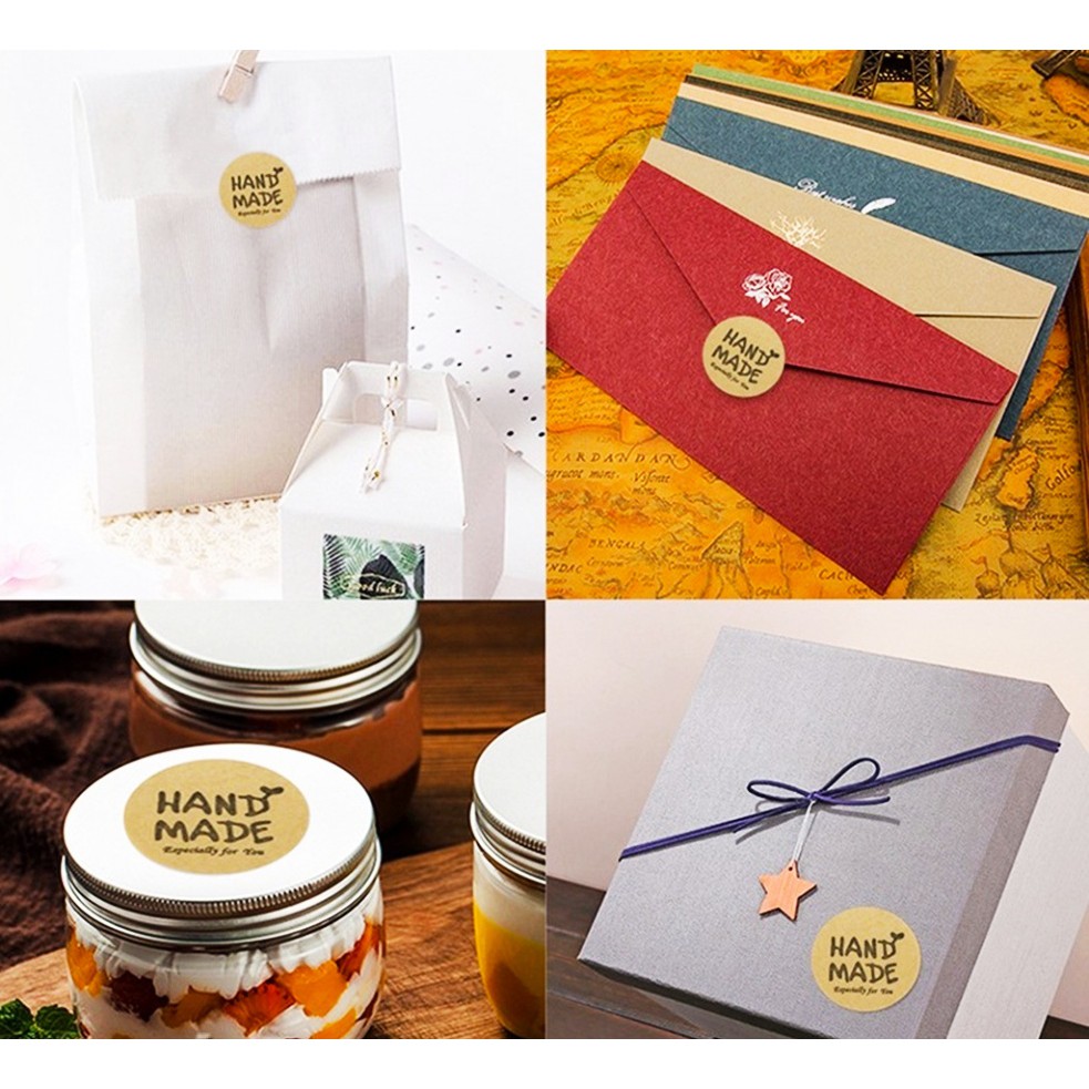 

Stiker Handmade Especially For You Sealer Label Sticker Kemasan Baking Tools Decoration Packaging