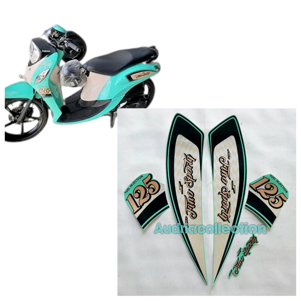 Sticker Striping Motor Yamaha Fino Sporty 125 fi 2021 Tosca