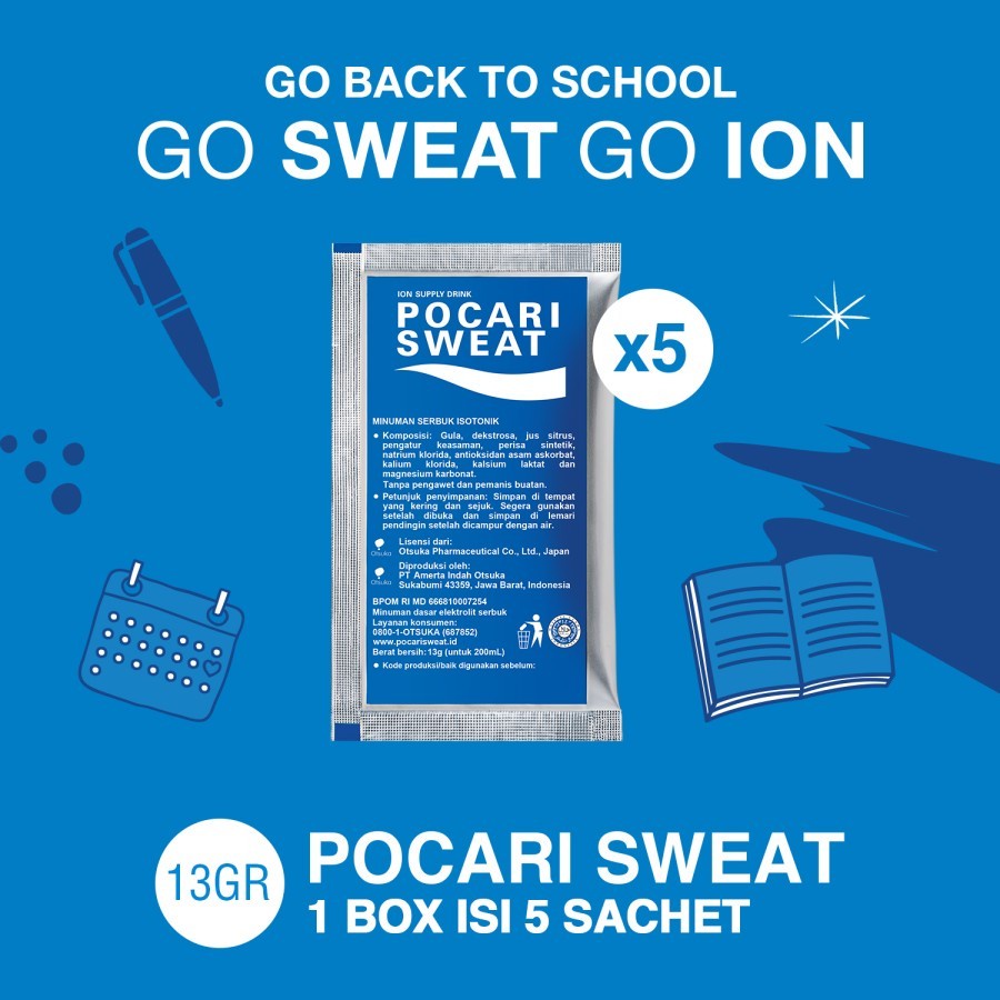 Hangermedal Spesial Bundle Paket Nutrisi Pocari Sweat X Sportlegs