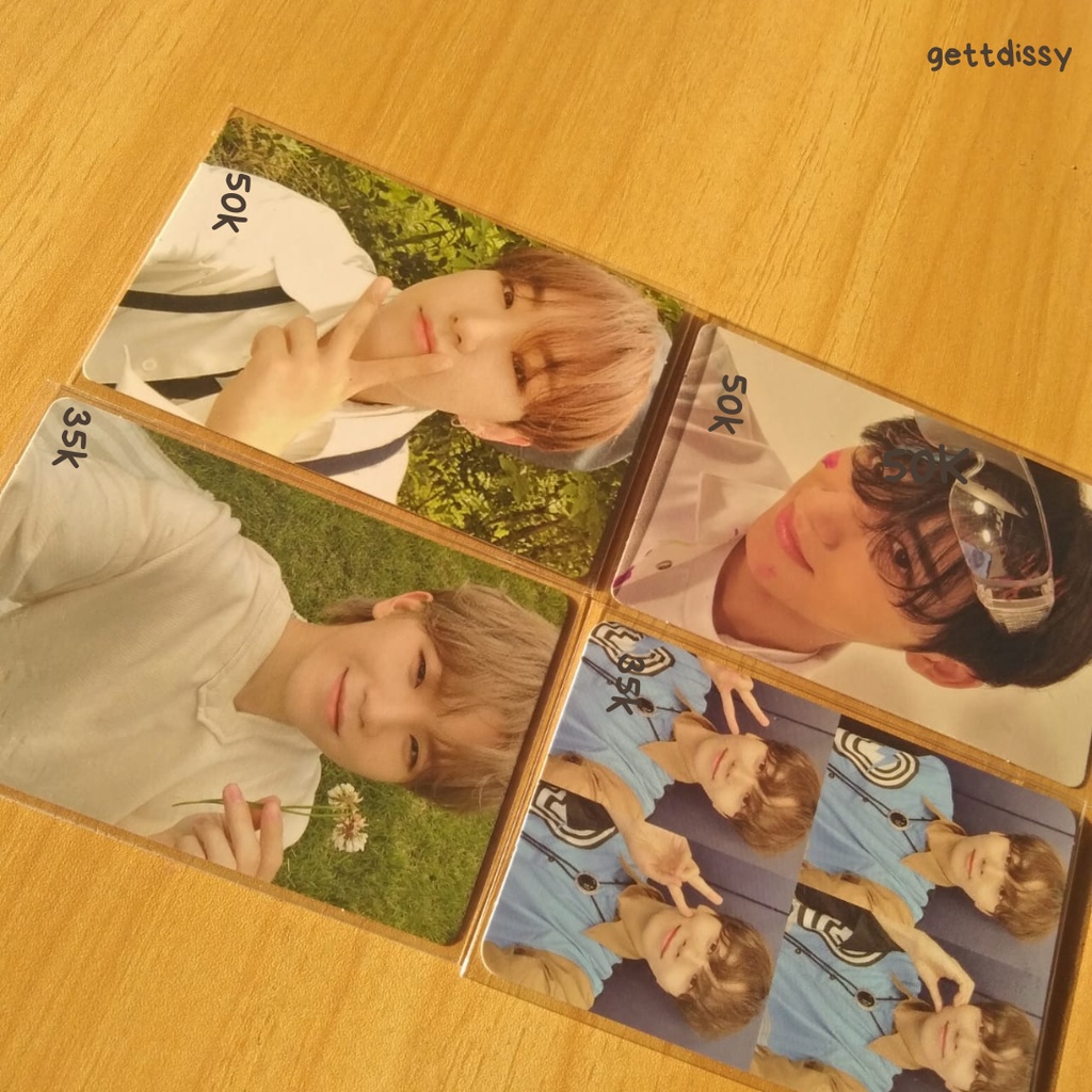 seventeen photocard seungkwan grid weverse ver boneka teddy set woozi dendelion hoshi hope baret won