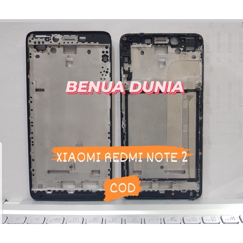 FRAME XIAOMI REDMI NOTE 2 - TULANG HP FRAME XIAOMI REDMI NOTE 2 - BENUA DUNIA