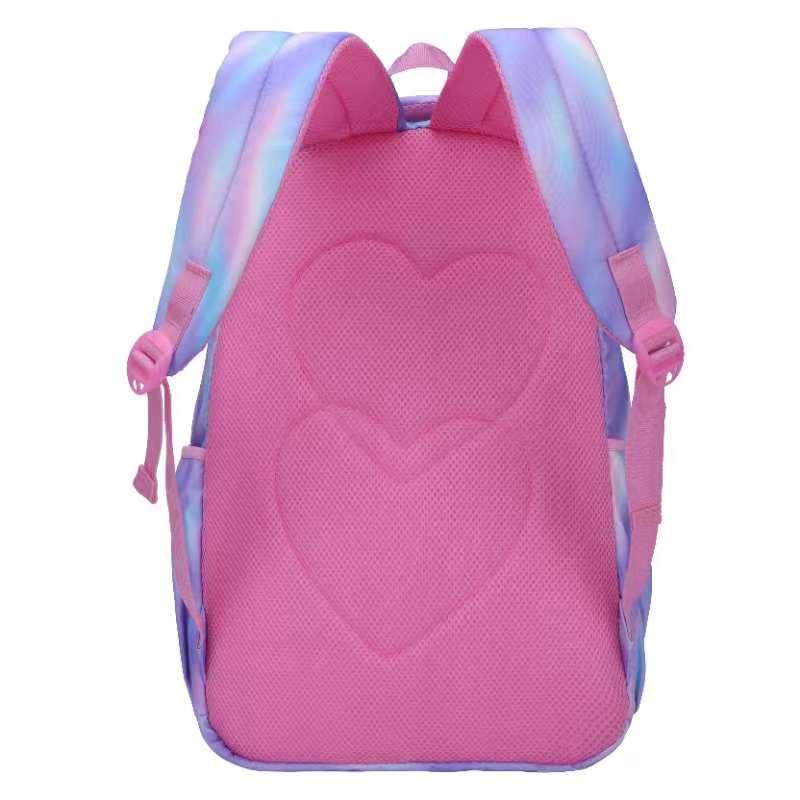 RANSEL / BACKPACK TAS Anak Sekolah SD / SMP / REMAJA 17&quot; UKURAN BESAR MODEL MASA KINI GANTUNGAN BULU IMPORT