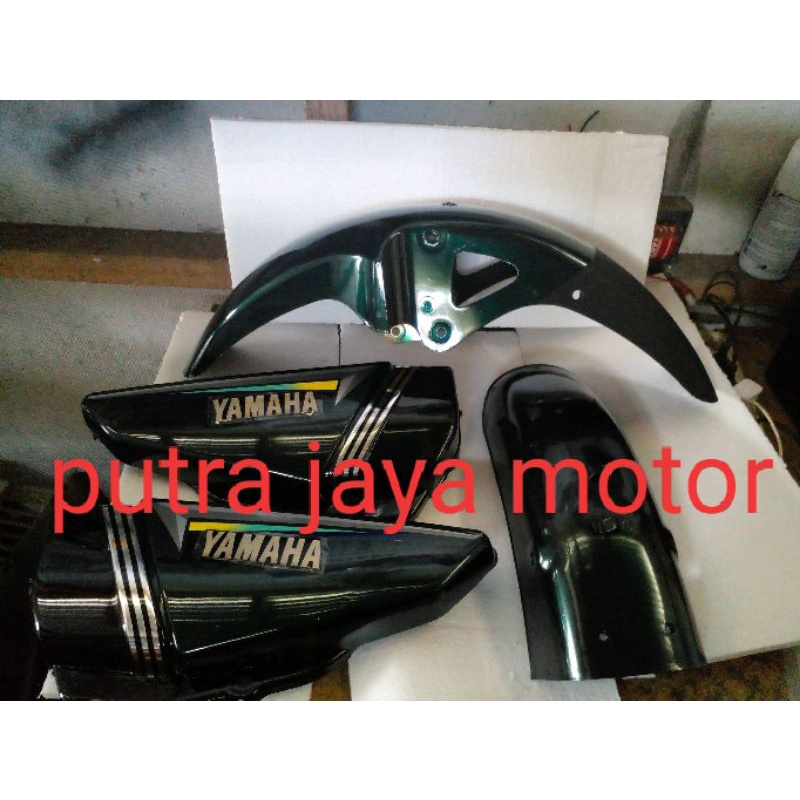 body fulset RX king tahun 2001 warna hijau pnp RX spesial-Tanpa tangki