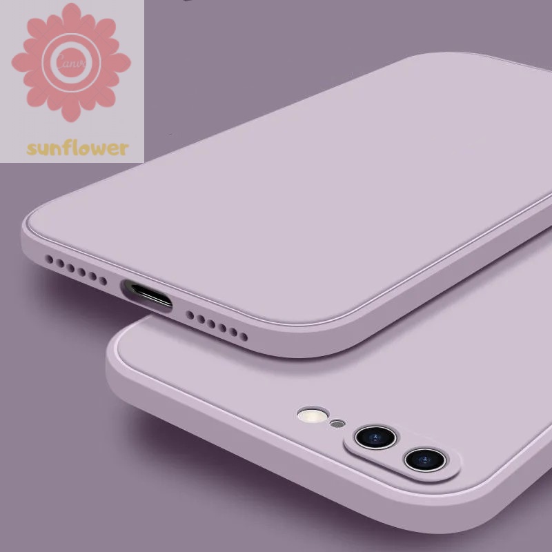 Soft Case Tpu Warna Polos Untuk Iphone 11 12 7 8 6 6s Plus X Xr Xs Max Se 11 Pro Max 12