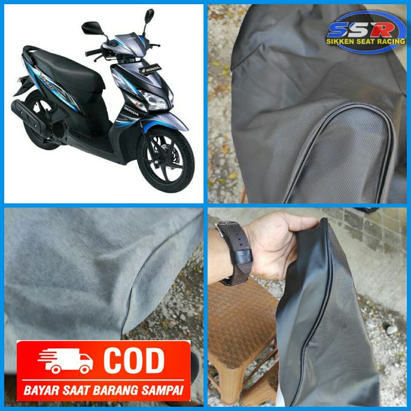 Kulit jok cover jok motor VARIO 110 KARBU model ORIGINAL ukuran standard bahan tebal termurah